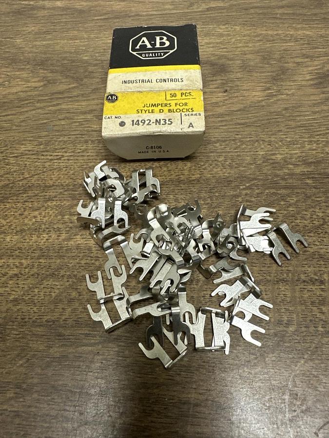 Allen Bradley,1492-N35,Terminal Jumpers for Style D Blocks