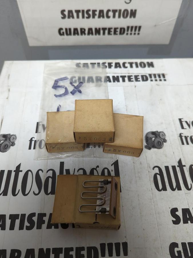 DAYTON ELECTRIC,5X063,HEATER ELEMENT LOT OF 4 NOS