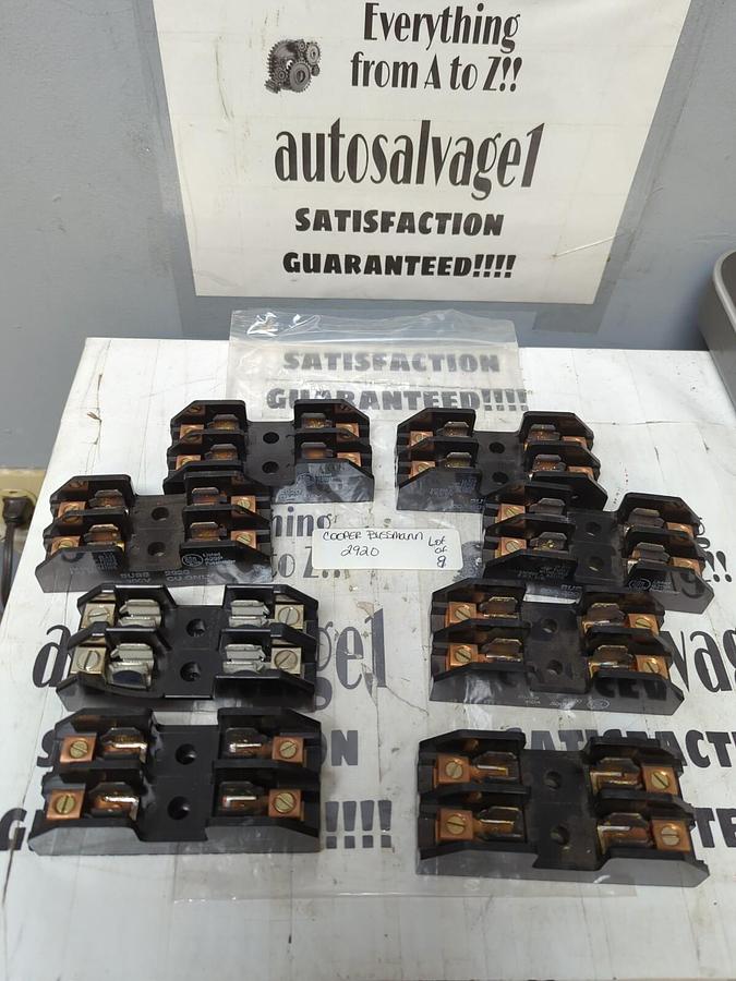 COOPER BUSSMANN,2920,FUSE HOLDER 60A/300V LOT OF 8 NOS
