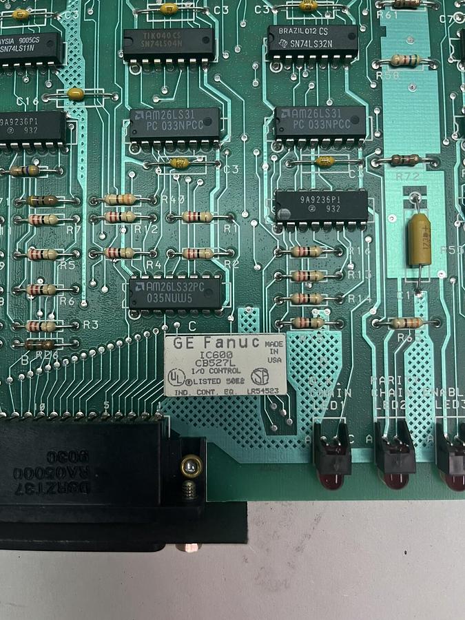 Used GE FANUC,IC600CB527L,I/O CONTROL MODULE