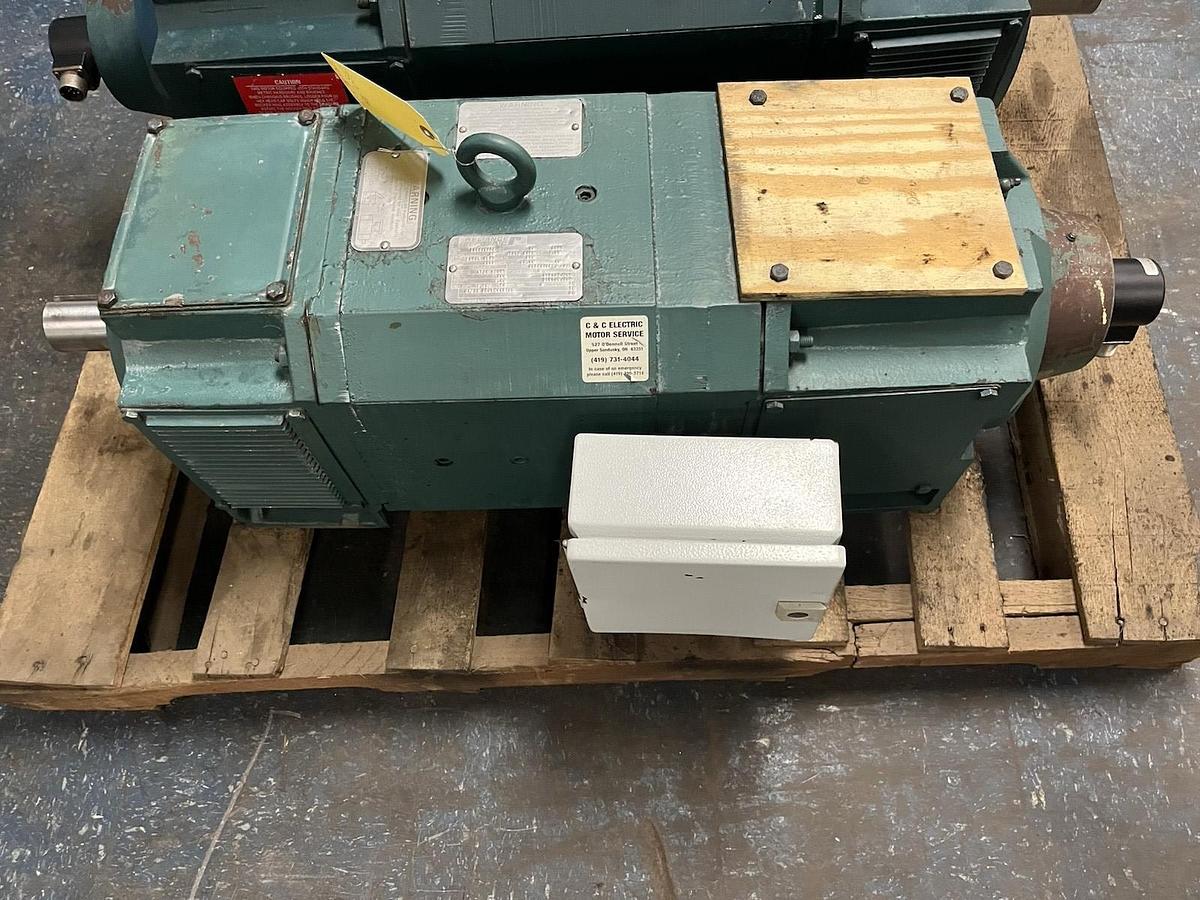 Used RELIANCE,LC2512ATZ,DC MOTOR 40HP 1750/2975RPM 500VDC