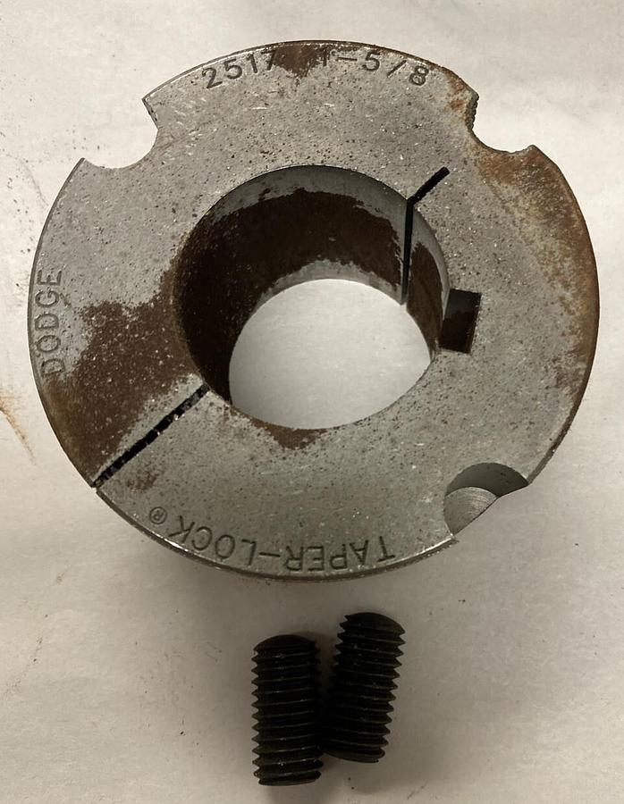 Baldor  Dodge,2517,Taper Lock Bushing 1-5/8 IN LOT OF 2 NOS
