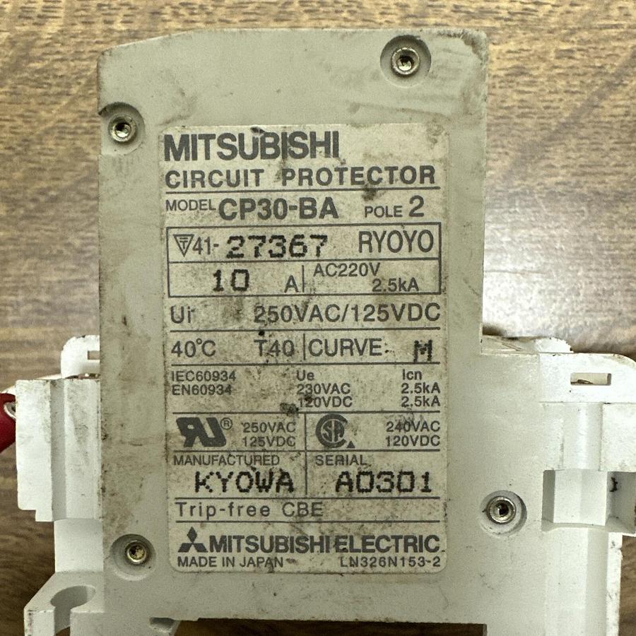 Used Mitsubishi,CP30-BA,Circuit Breaker