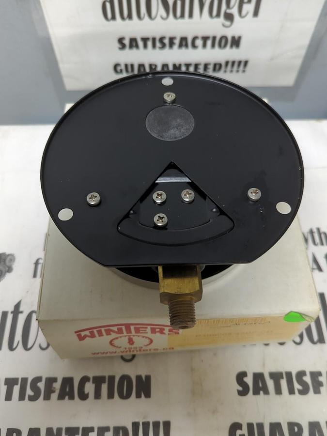 WINTERS,P3S6005-45BF-CD,4.5 INCH-30 INCH HG/0/160PSI/F R-12 1/4 IN NPT..NEW