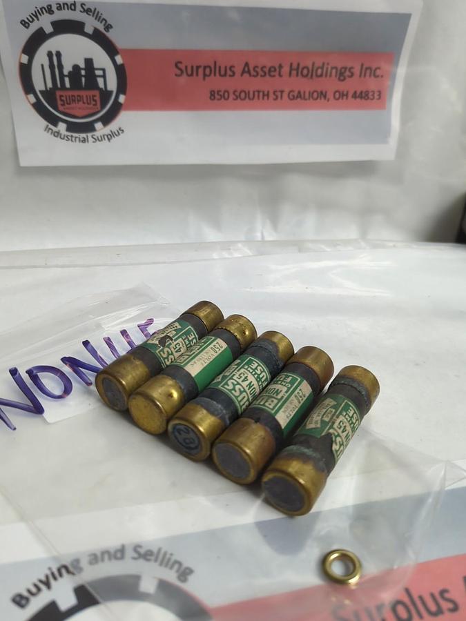 Used COOPER BUSSMANN,NON-45,ONE-TIME 45 AMP FUSE LOT OF 5 PRE-OWNED