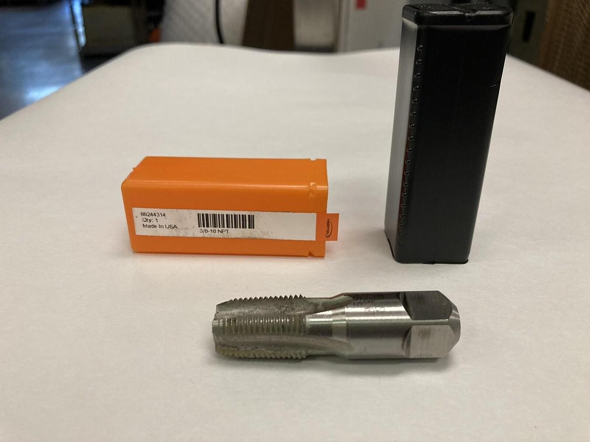 Hertel,88244314,Pipe Tap 3/8-18 NPT Thread