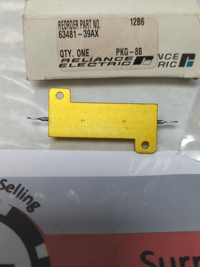 RELIANCE ELECTRIC,63481-39AX,RESISTOR 50 WATT 30Ω NOS