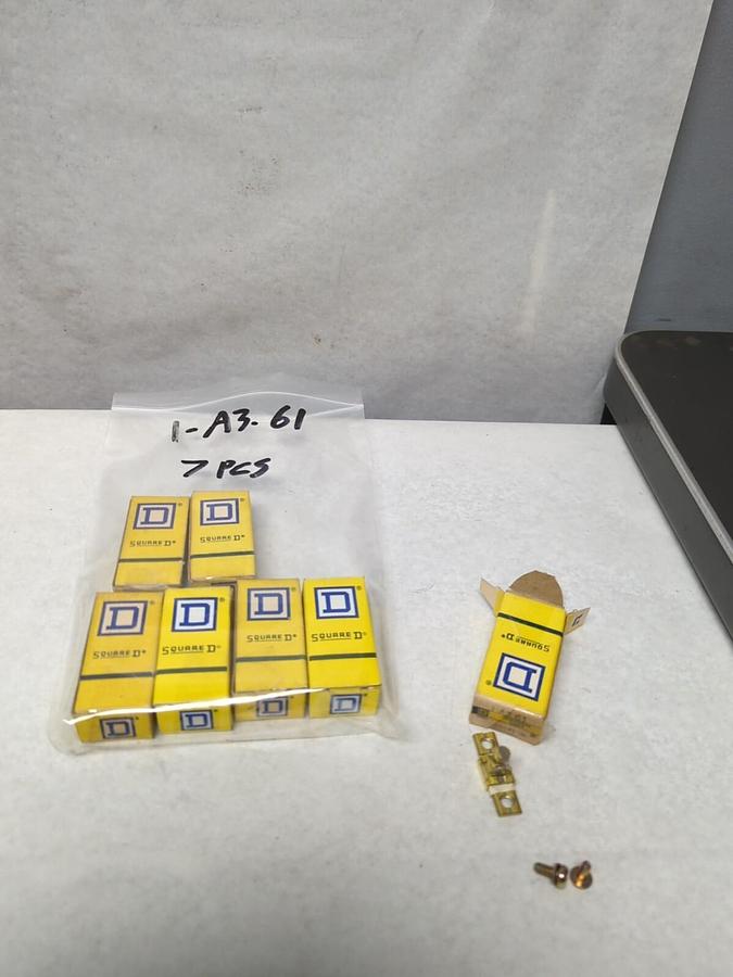 SQUARE D,A3.61,THERMAL OVERLOAD HEATER ELEMENT LOT OF 7 NOS