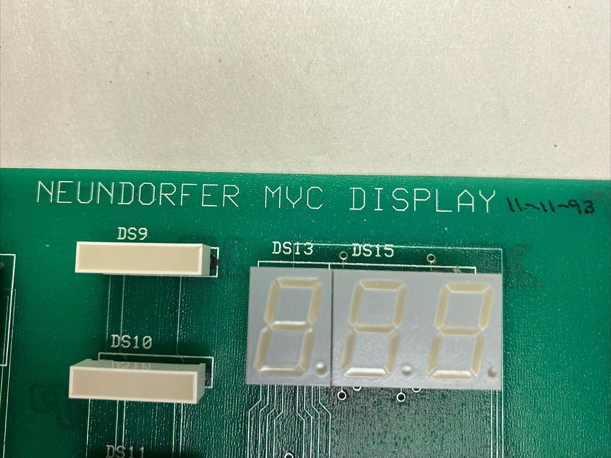 NEUNDORFER,MVC2-B1,DISPLAY BOARD
