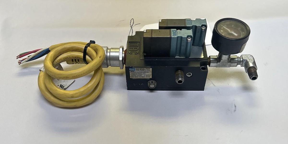 Used MAC VALVES,PPC036B-AAA-0AGE-ABCA-CD,COMMAND SIGNAL MANIFOLD VALVE