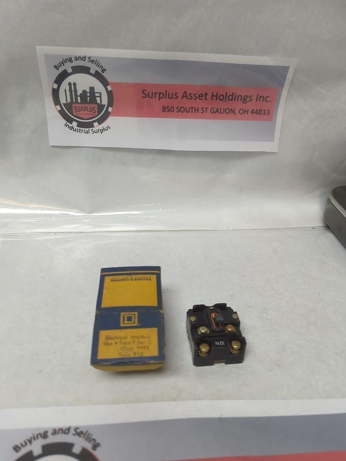 SQUARE D,9999-F13,ELECTRICAL INTERLOCK SERIES C NOS