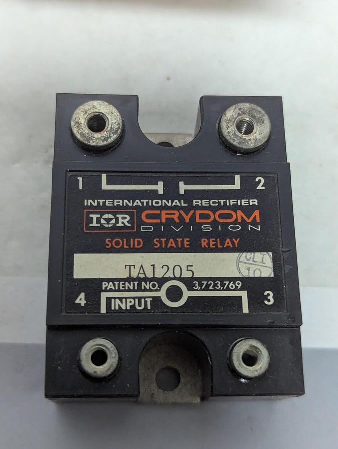 CRYDOM,TA1205,SOLID STATE RELAY NOS
