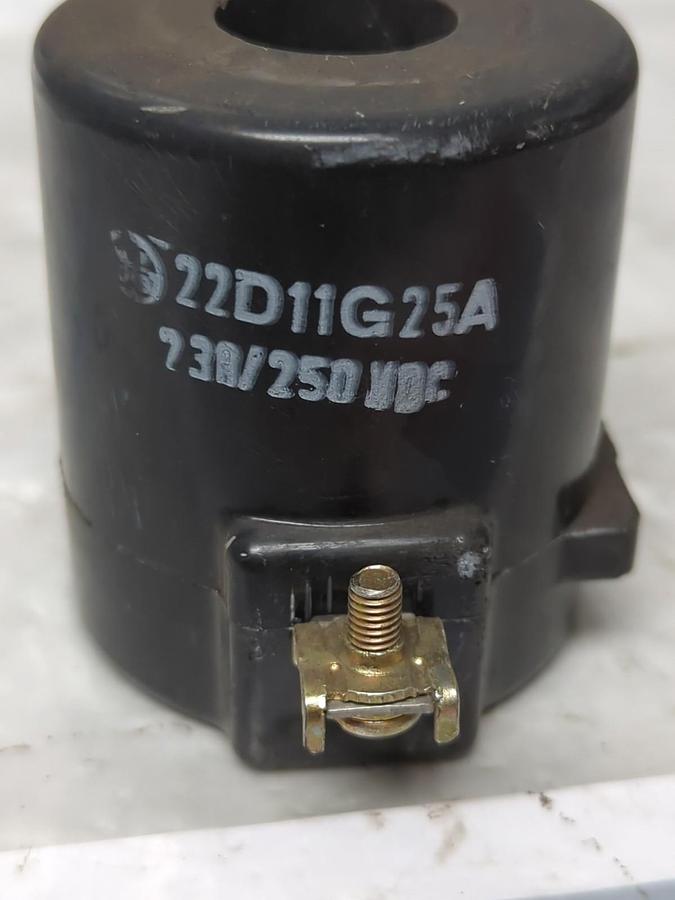GE,22D11G25A,COIL 230/250 V.D.C. NOS