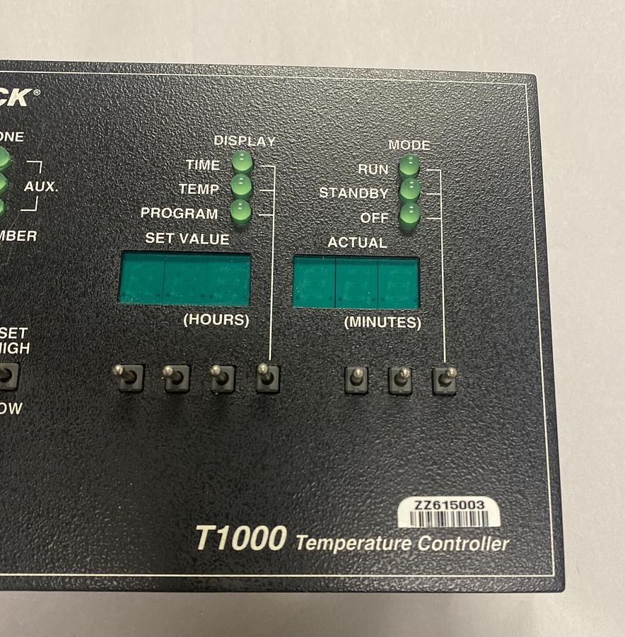 Used SLAUTTERBACK,T1000,MODEL A TEMPERATURE CONTROLLER