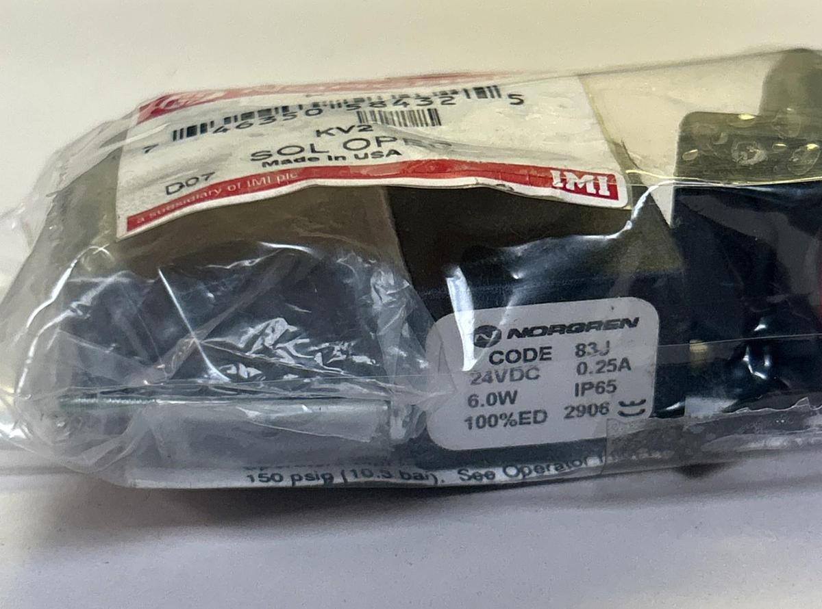 NORGREN,KV2,OPERATOR PILOT VALVE NOS