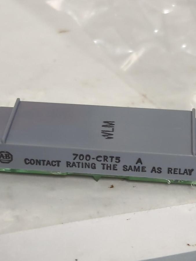 ALLEN BRADLEY,700-CRT5,NORMALLY OPEN CONTACT CARTRIDGE GRAY SERIES A NOS