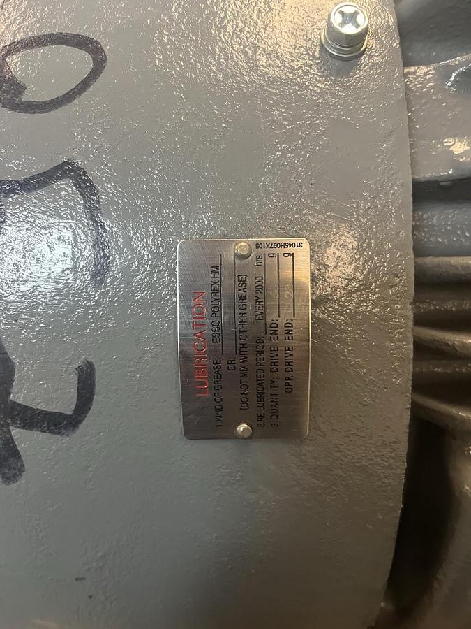 TECO WESTINGHOUSE,EPO404C,HAZARD DUTY MOTOR 40HP 1770RPM 3PH AEHH8N 324TC