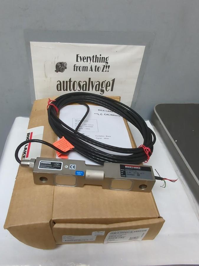 RICE LAKE,RL750161-1K,WEIGHING LOAD CELL 1K LBS
