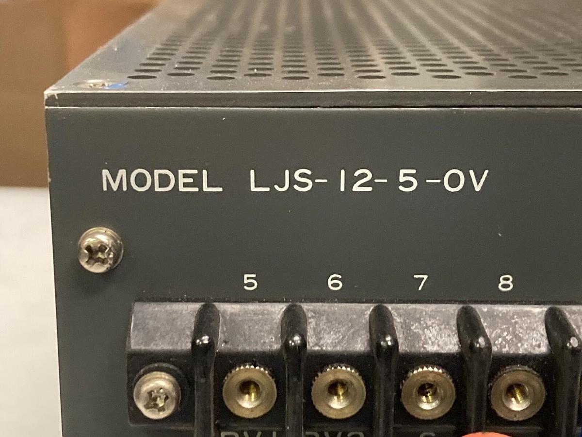 Used Lambda,LJS-12-5-OV,Regulated Power Supply 16.5A-30.0A 105-132V 47-440Hz