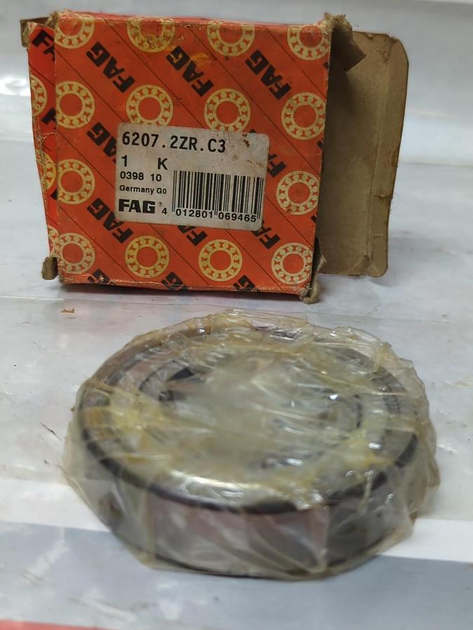 FAG,6207 2ZR C3,SHIELDED BALL BEARING NOS