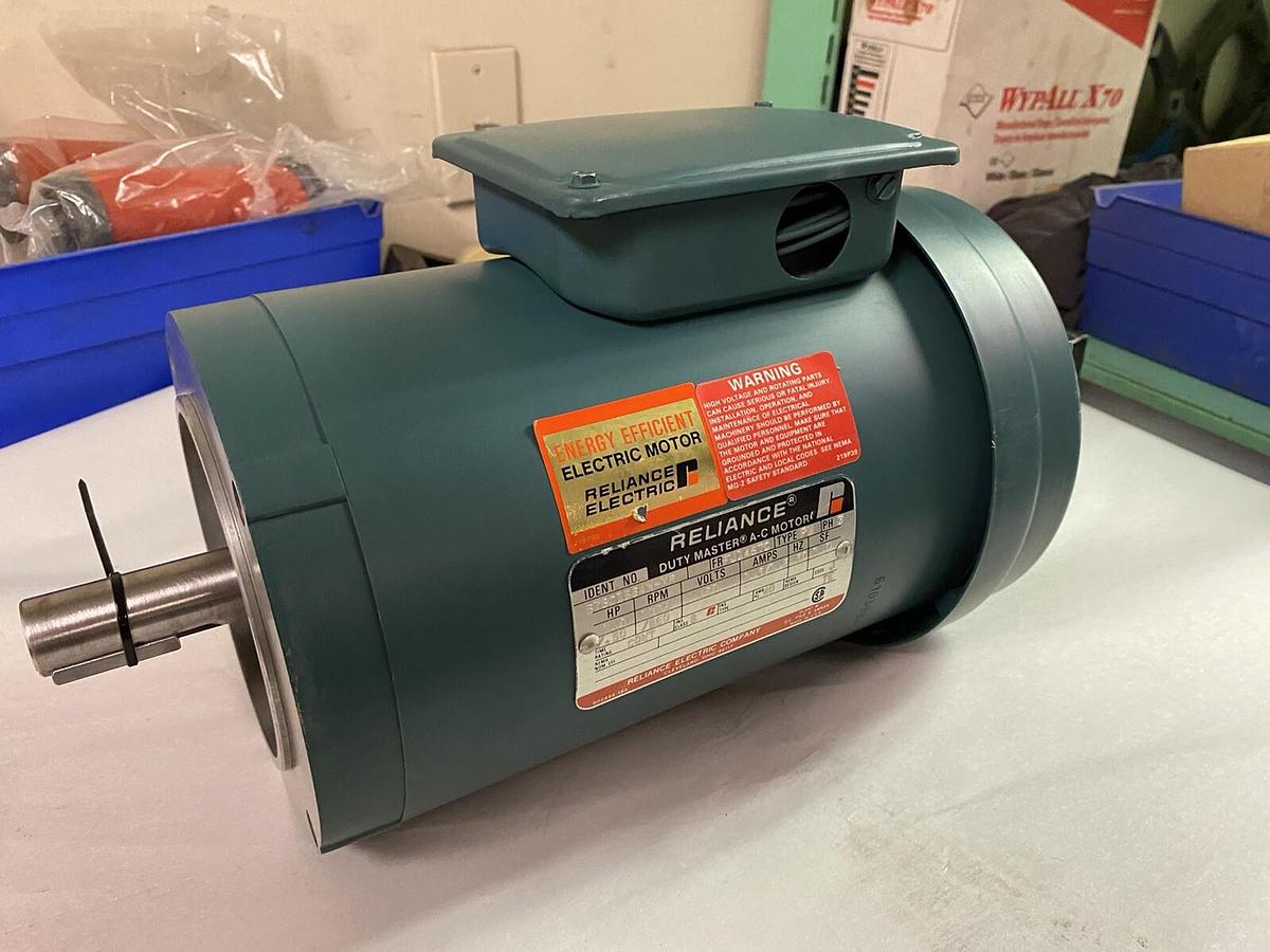 RELIANCE,B78C1564N,MOTOR 1HP 1725RPM 460V 3PH FJ145TC