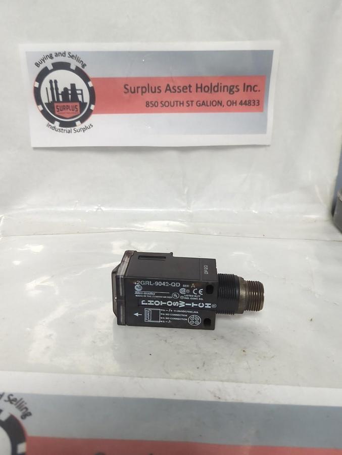 Used ALLEN BRADLEY,42GRL-9042-QD,SENSOR SERIES A PRE-OWNED