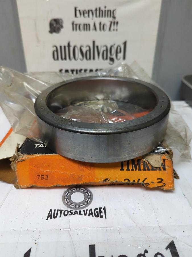 TIMKEN,752,ROLLER BEARING CUP 6.375 INCH BORE NOS