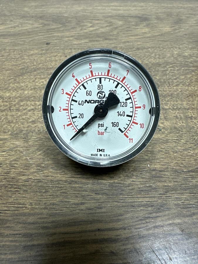 Norgren,110511,Pressure Gauge 0-160 PSI