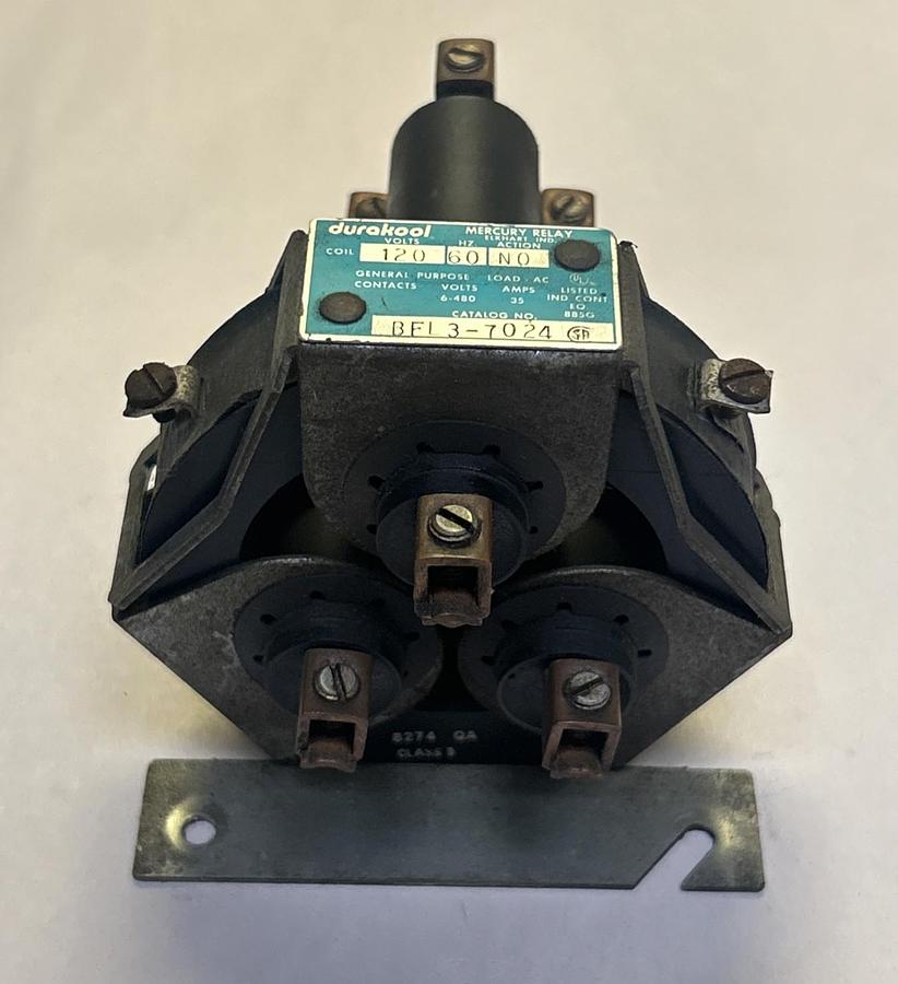 Used DURAKOOL,BFL3-7024,CONTACTOR RELAY 120V