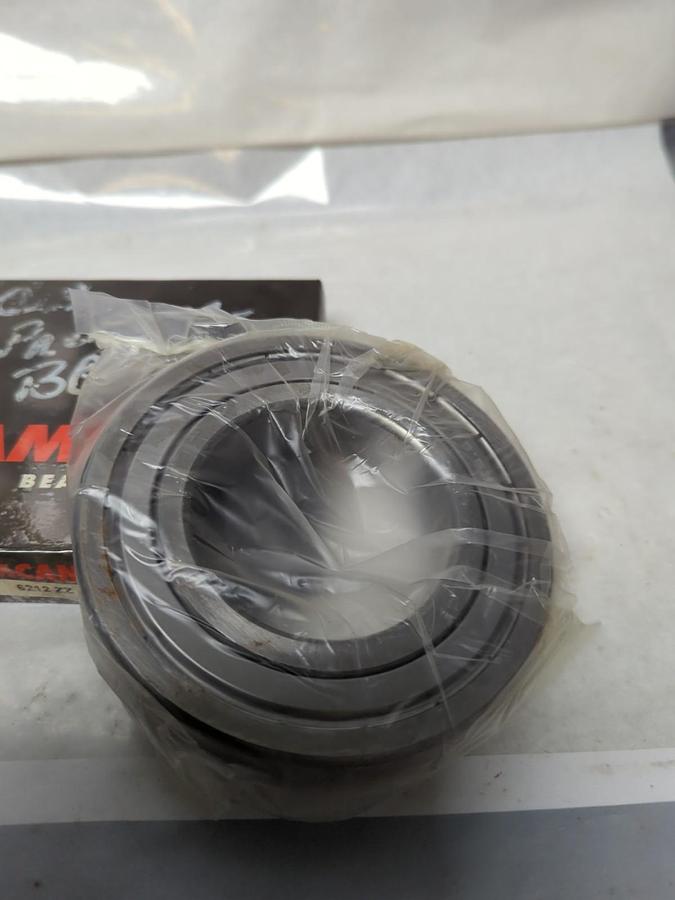 AMERICAN BEARING,6212ZZ,METAL SEALED DEEP GROOVE BALL BEARING NOS