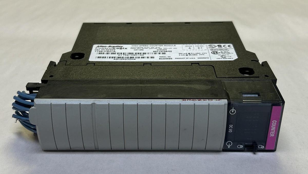 Used ALLEN BRADLEY,1756-HSC/A,HIGH SPEED COUNTER MODULE