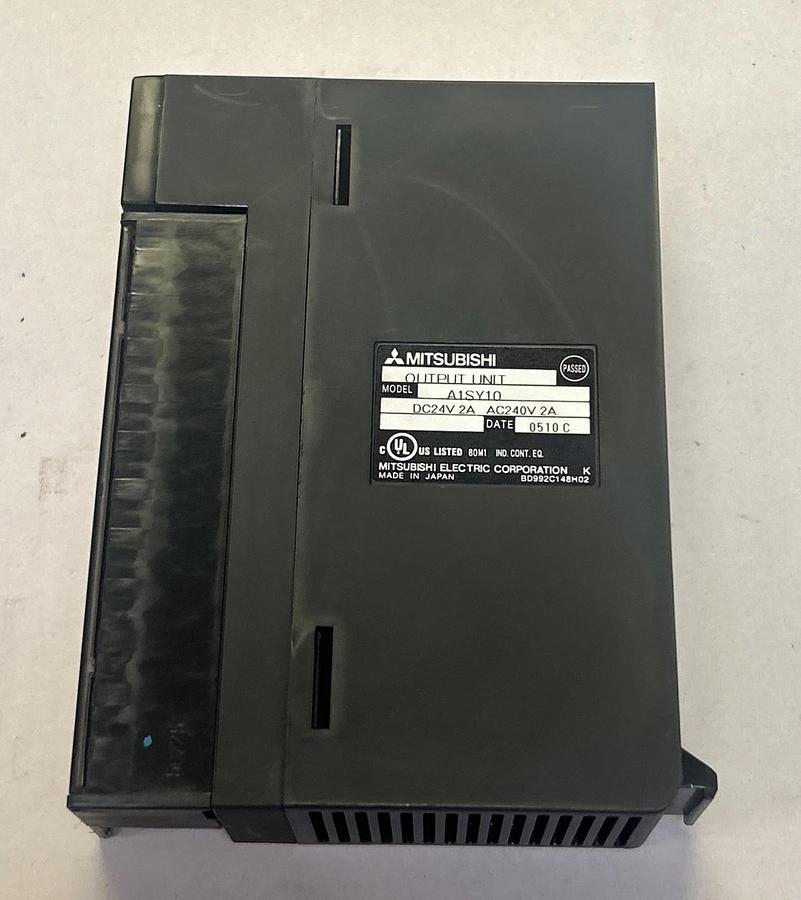 Used MITSUBISHI,MITSUBISHI,A1SY10,OUTPUT UNIT MODULE,OUTPUT UNIT MODULE