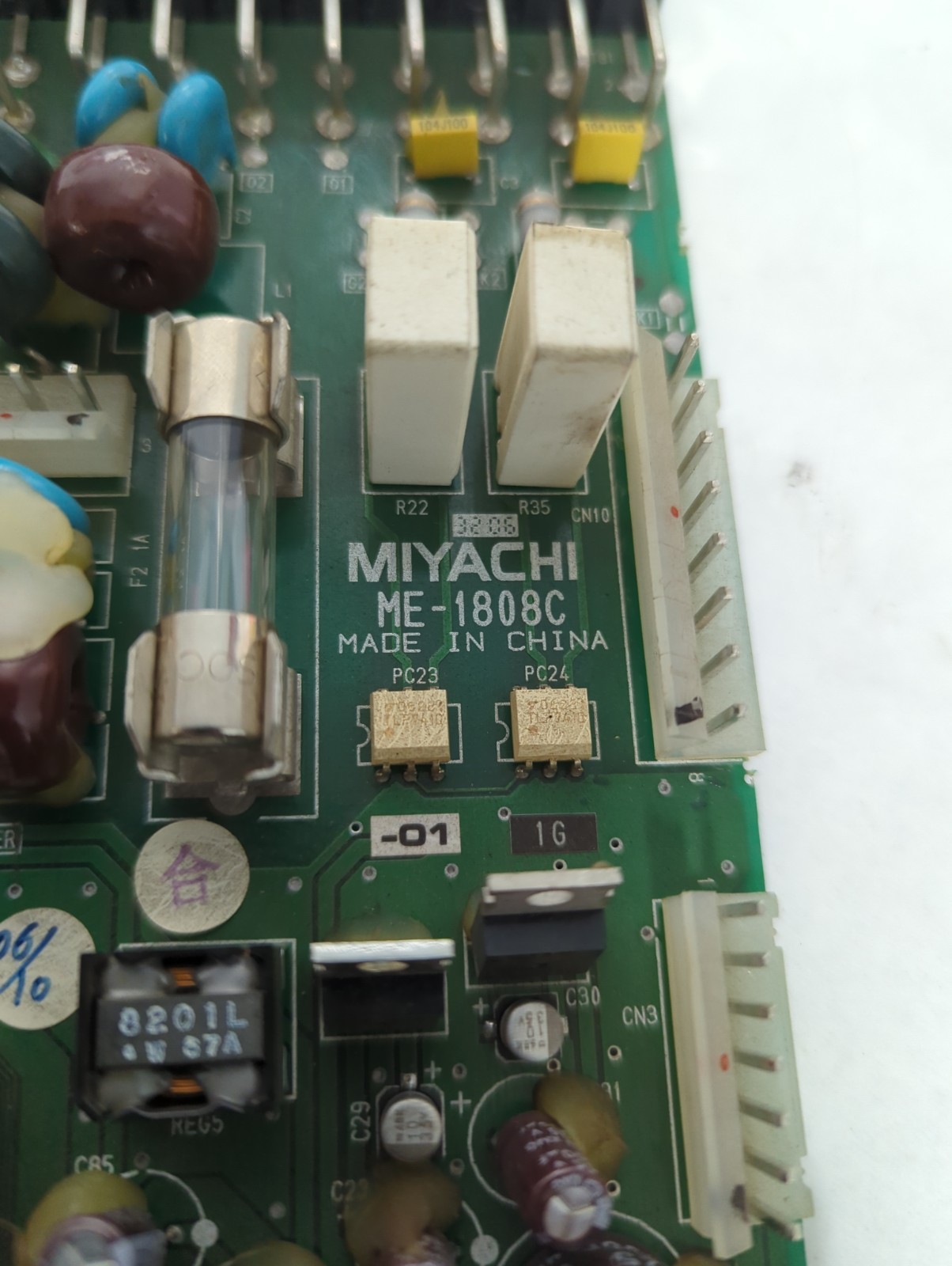 Used MIYACHI,ME-1808C,MAIN BOARD PRE-OWNED