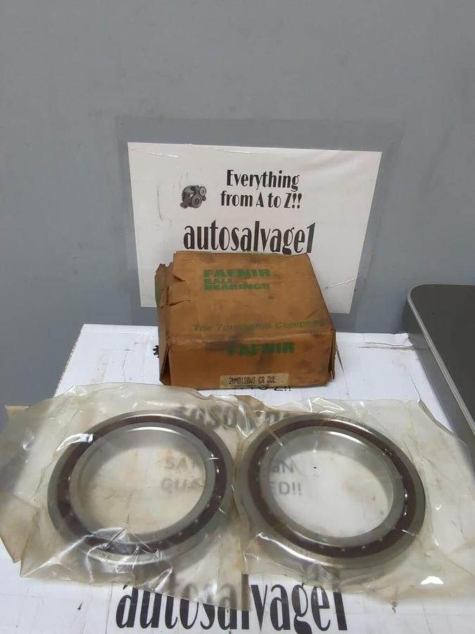 FAFNIR,2MM9120WI CR DUL,SUPER PRECISION ANGULAR CONTACT BEARING SET 100X150X24MM