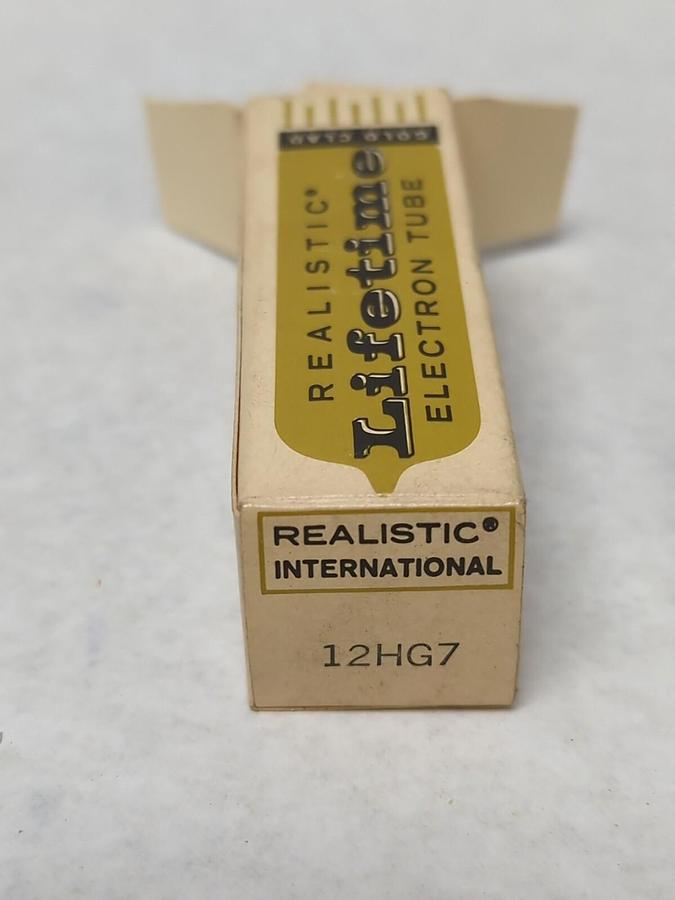 REALISTIC,12HG7,ELECTRONIC TUBE NOS