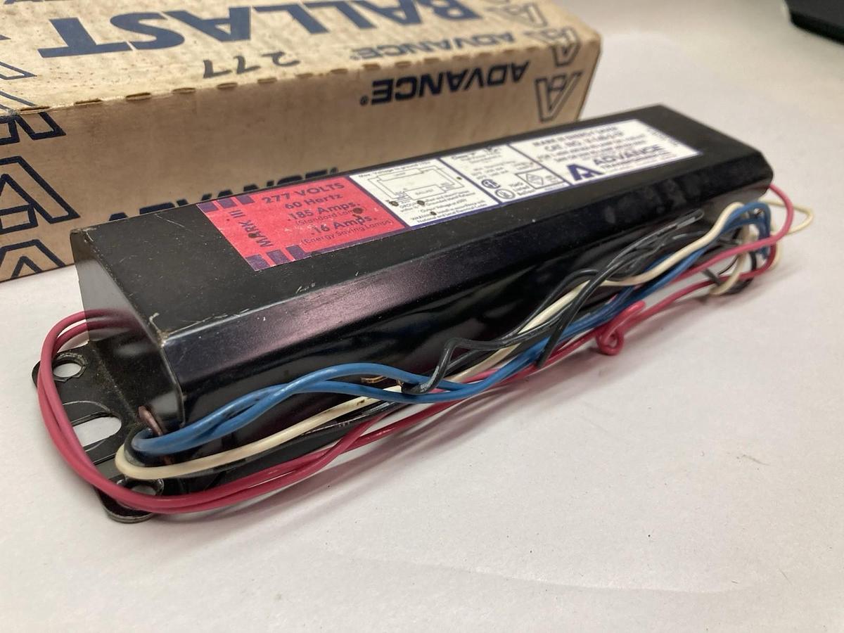 Used Advance,R-140-TP,Magnetic Rapid Start Ballast 60Hz