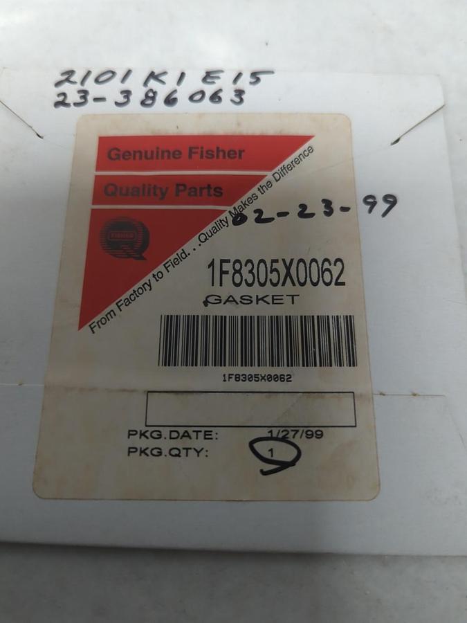 FISHER,1F8305X0062,GASKET NOS