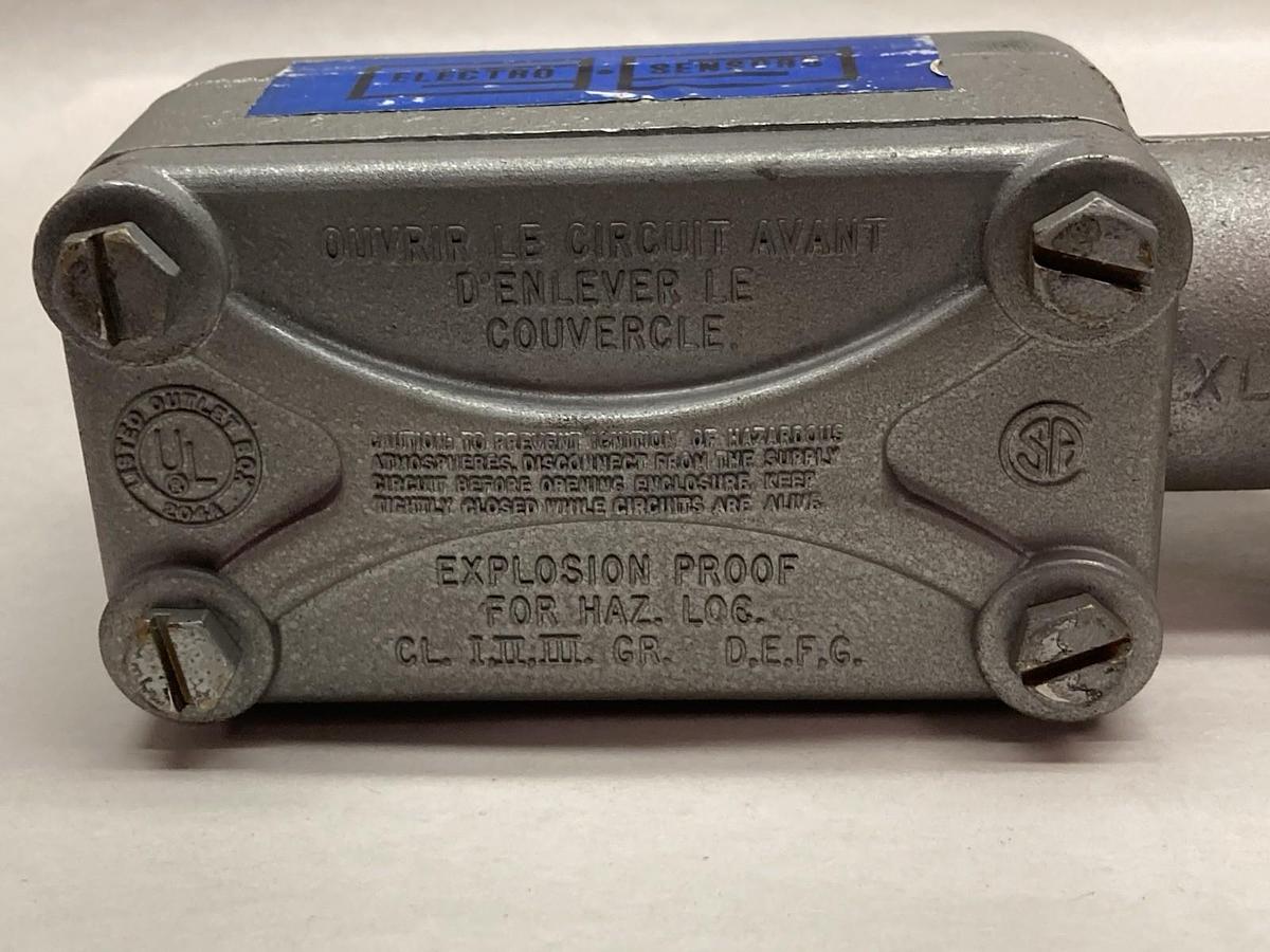 Used Killark,XLB-3,Electro Sensor Speed Switch