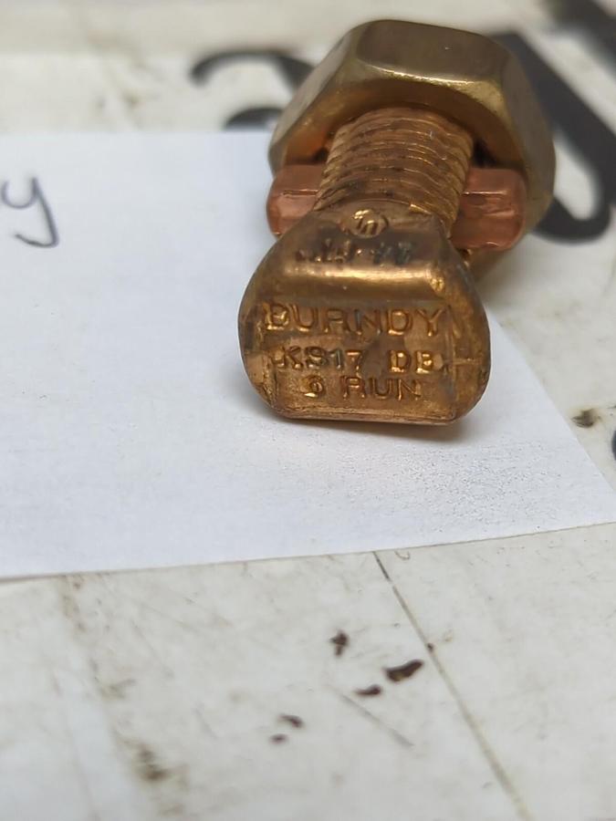 BURNDY,KS17,SPLIT BOLT CONNECTOR LOT OF 4 NOS