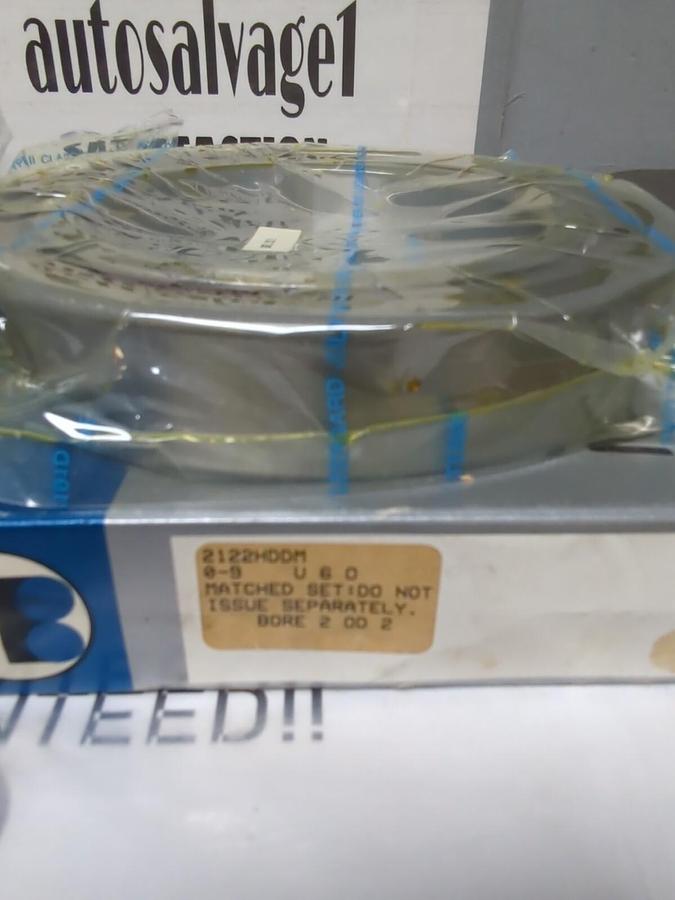 BARDEN,2122HDDM,MATCHED SET  2 PCS PRECISION BEARING NOS