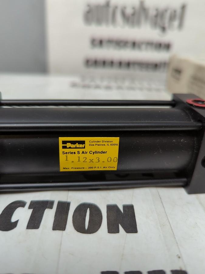 PARKER,17908-0300,SERIES  S AIR CYLINDER 1.12X3.00 NOS