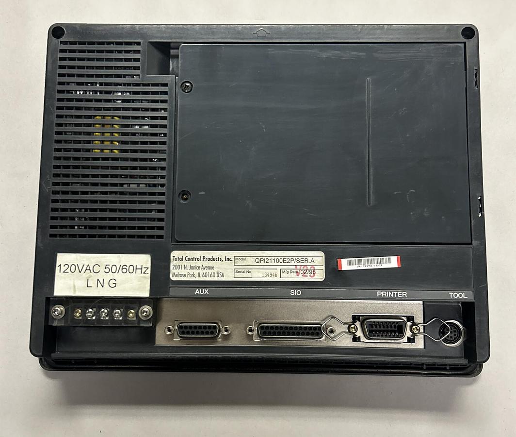 Used TOTAL CONTROL PRODUCTS,QPI21100E2P,OPERATOR INTERFACE