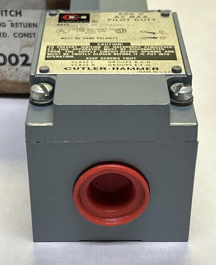 CUTLER-HAMMER,10316H1002C,LIMIT SWITCH TYPE LX NEW