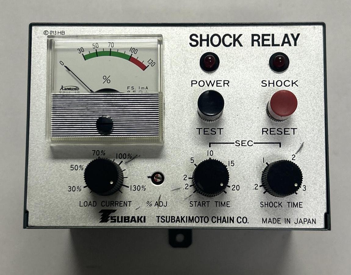 Used TSUBAJIMOTO,TSB151,SHOCK RELAY