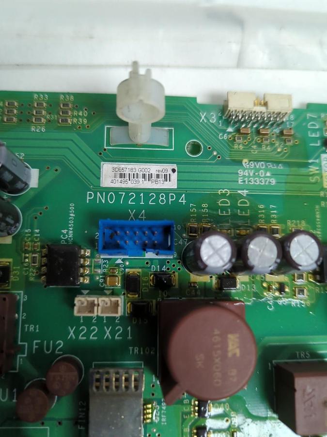 Used SCHNIEDER,PN072128P4,POWER CONTROL BOARD PRE-OWNED