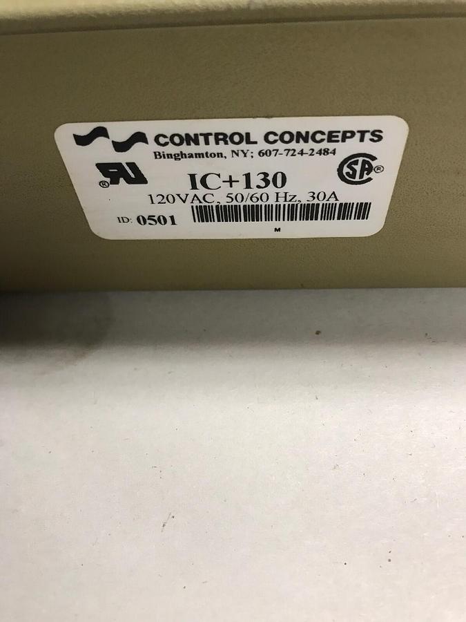 Used Control Concept,IC+130,Isatrol Plus Active Tracking Filter 120V 30A