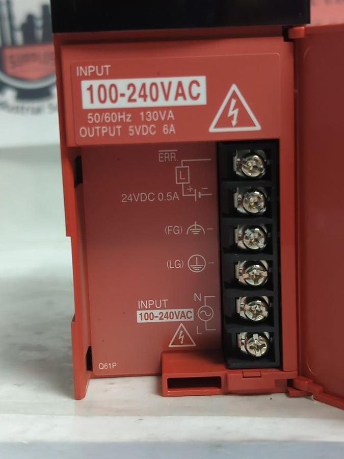 Used MITSUBISHI,Q51P,POWER SUPPLY UNIT 130VA PRE-OWNED