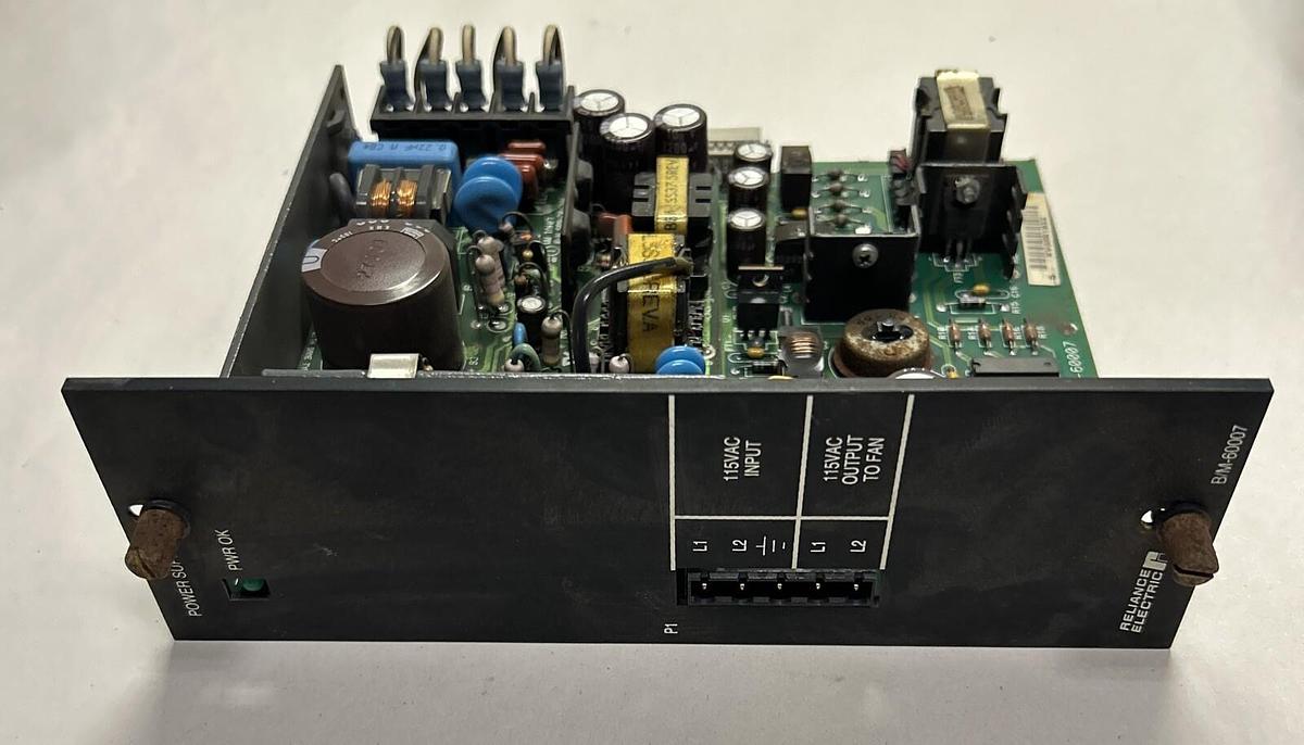 Used RELIANCE,B/M-60007,POWER SUPPLY BOARD