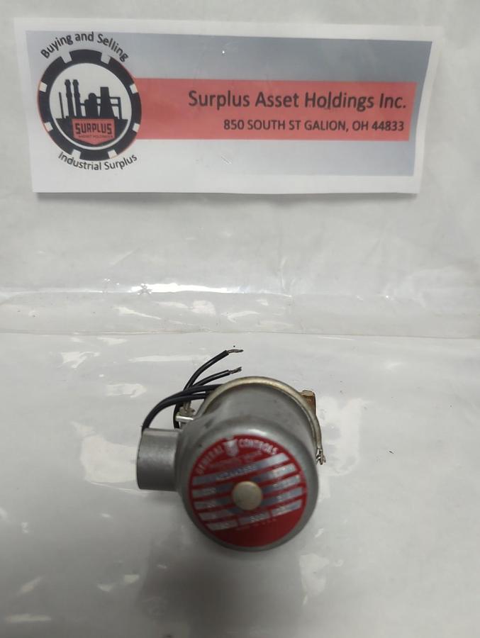 Used GENERAL CONTROLS,K21AA1539,MAGNETIC VALVE 220V 50W PRE-OWNED