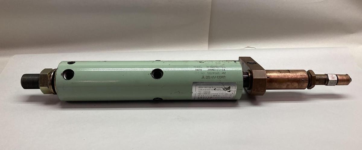 Used Obara Corp,Model 0A-ADN-36-76-L,Dual-Piston Pneumatic Welding Cylinder
